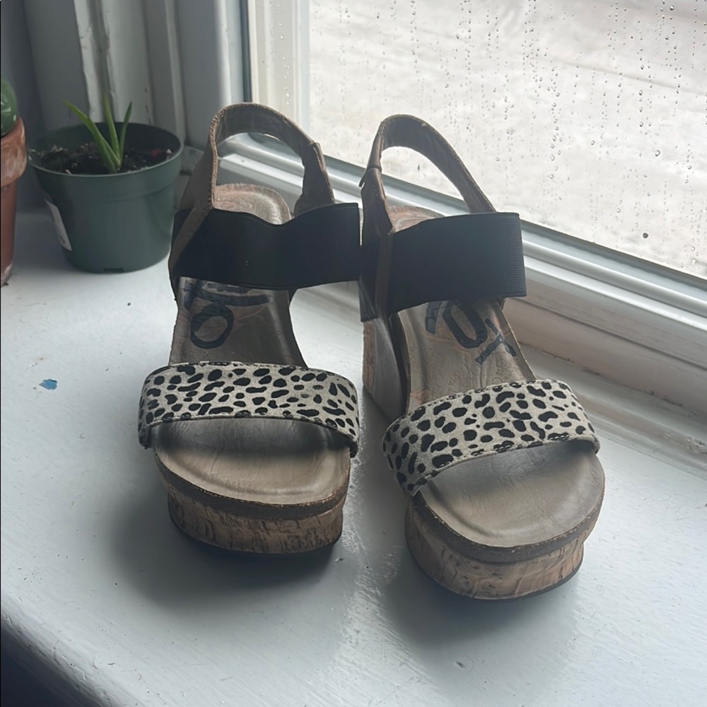 Leopard Print OTBT Bushnell wedges
